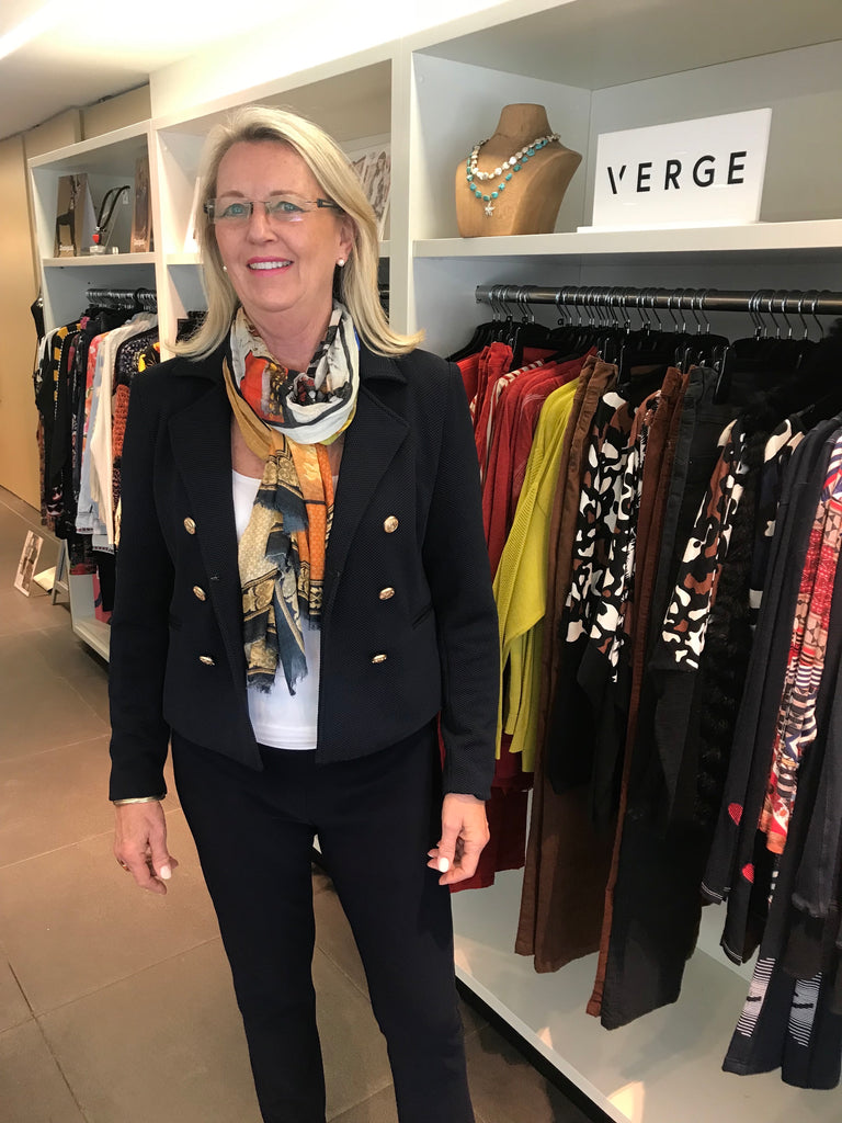 Michelle shows us the versatile Signature Jacket