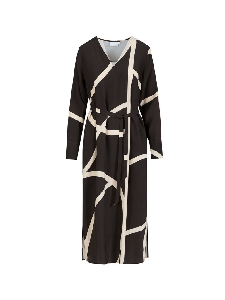 Coster Copenhagen Dress in Field Print 5401 Coster Copenhagen Fashion brand official stockist sydney australia sustainable fashion made in denmark office wear womens clothing