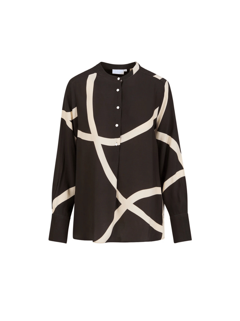 Coster Copenhagen Shirt in Field Print 1401 Coster Copenhagen Fashion brand official stockist sydney australia sustainable fashion made in denmark office wear womens clothing