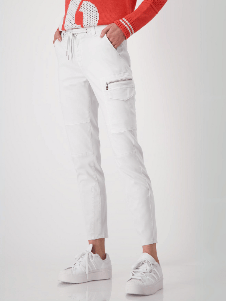 Monari Cargo Jogging Pant in Cloudy Grey 408385 Discover the Elegant Monari Collection at Signature of Double Bay, Shop Stylish Knitwear, Dresses, and Tops Online from Sydney's Premier Mature Fashion Boutique