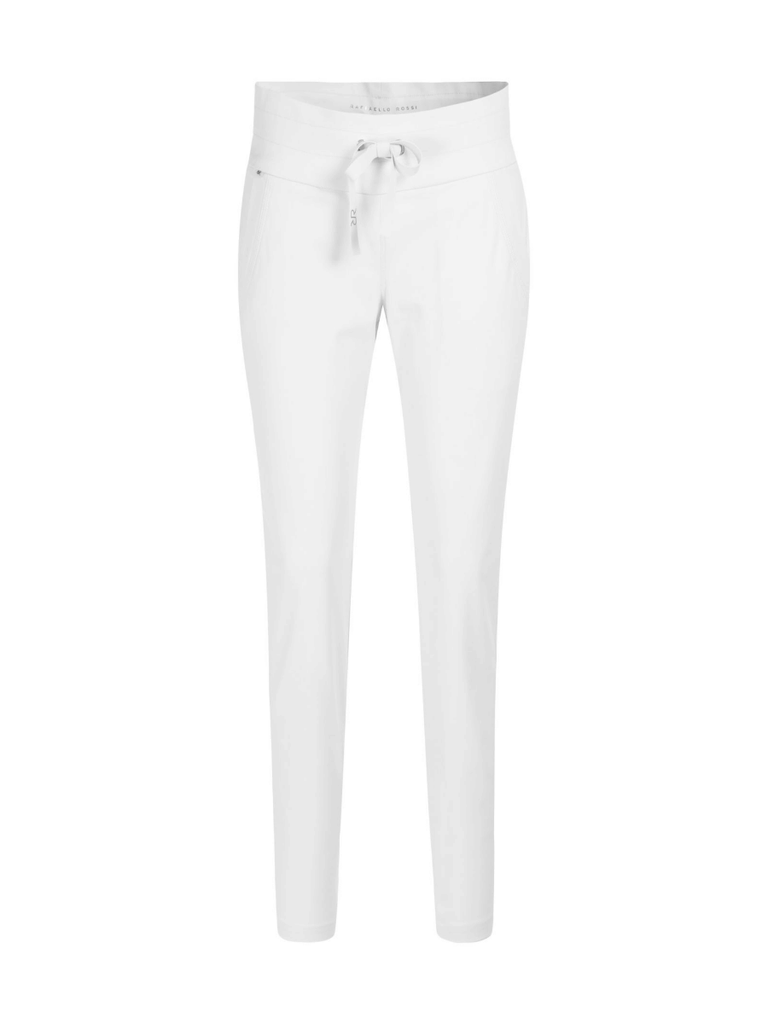 Raffaello Rossi Cynthia O Pull On Pant in White Raffaello Rossi european pant Candy Jersey Jogger Pant comfortable flattering pull on pant signature of double bay official stockist online in store sydney australia