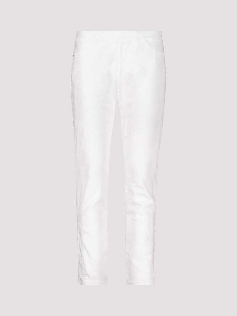 Monari Elastic Pull On Jeans in White Discover the Elegant Monari Collection at Signature of Double Bay, Shop Stylish Knitwear, Dresses, and Tops Online from Sydney's Premier Mature Fashion Boutique