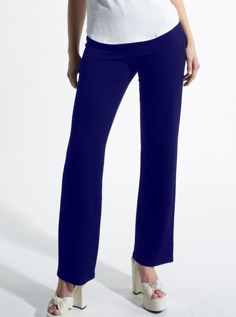Mela Purdie Long Pant in French Navy 100 Stockist Online Australia Signature of Double Bay Tops Dresses Elegant Clothing