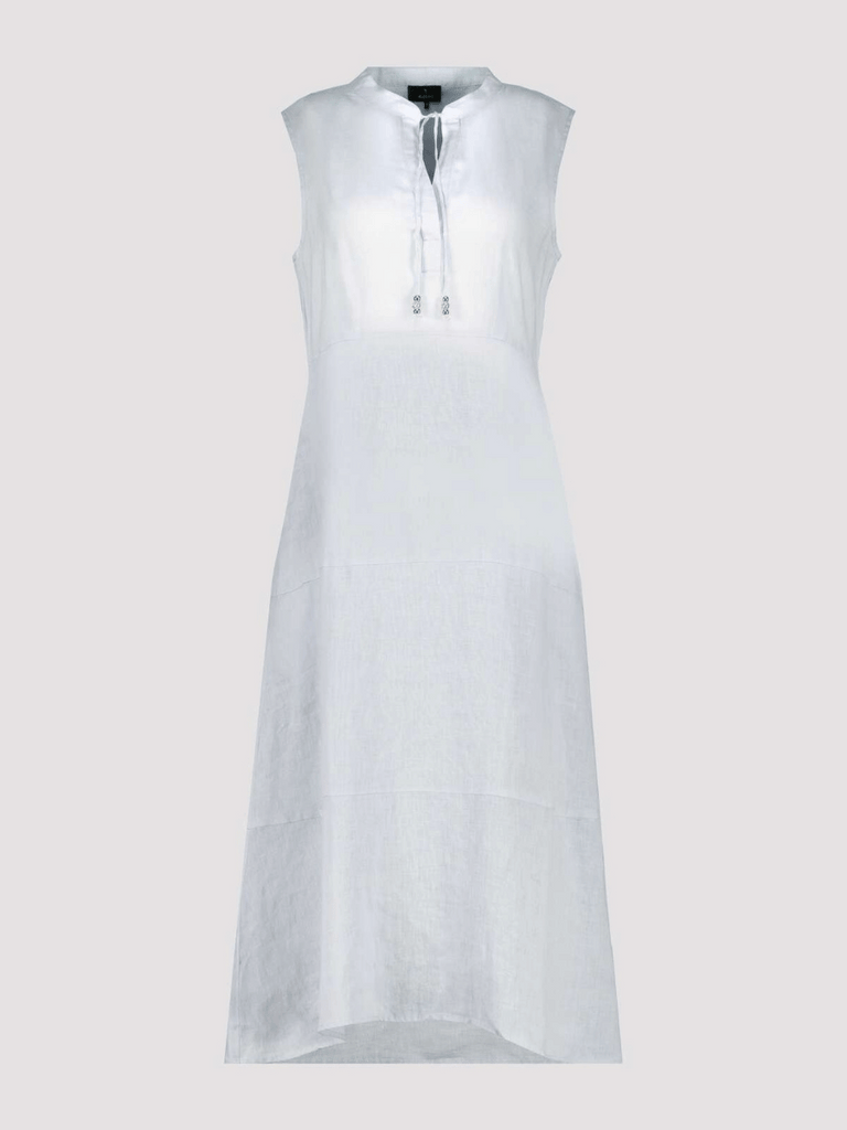 Monari Sleeveless Linen Maxi Dress in Sky Blue Discover the Elegant Monari Collection at Signature of Double Bay, Shop Stylish Knitwear, Dresses, and Tops Online from Sydney's Premier Mature Fashion Boutique