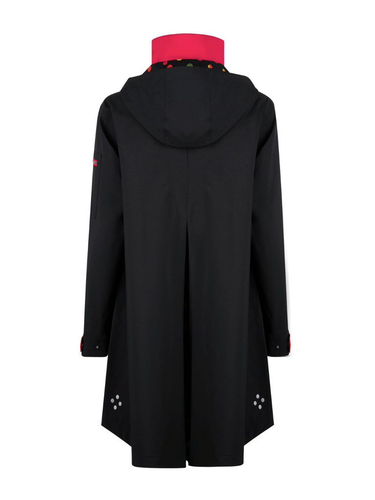 Regn Raincoats Hailey Raincoat in Black Regn women's raincoats blend functional and stylish elegant high-quality rainwear buy online signature of double bay official stockist sydney australia