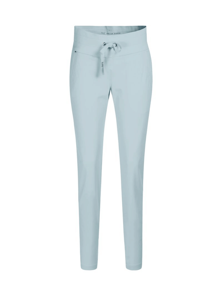 Raffaello Rossi Cynthia O Pull On Pant in pale blue Raffaello Rossi european pant Candy Jersey Jogger Pant comfortable flattering pull on pant signature of double bay official stockist online in store sydney australia