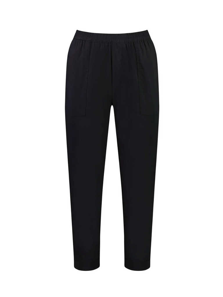 VERGE Acrobat Essex 7/8 Pant in Black 5621 Verge Stockist Online Australia Signature of Double Bay Mature Fashion Acrobat Flattering