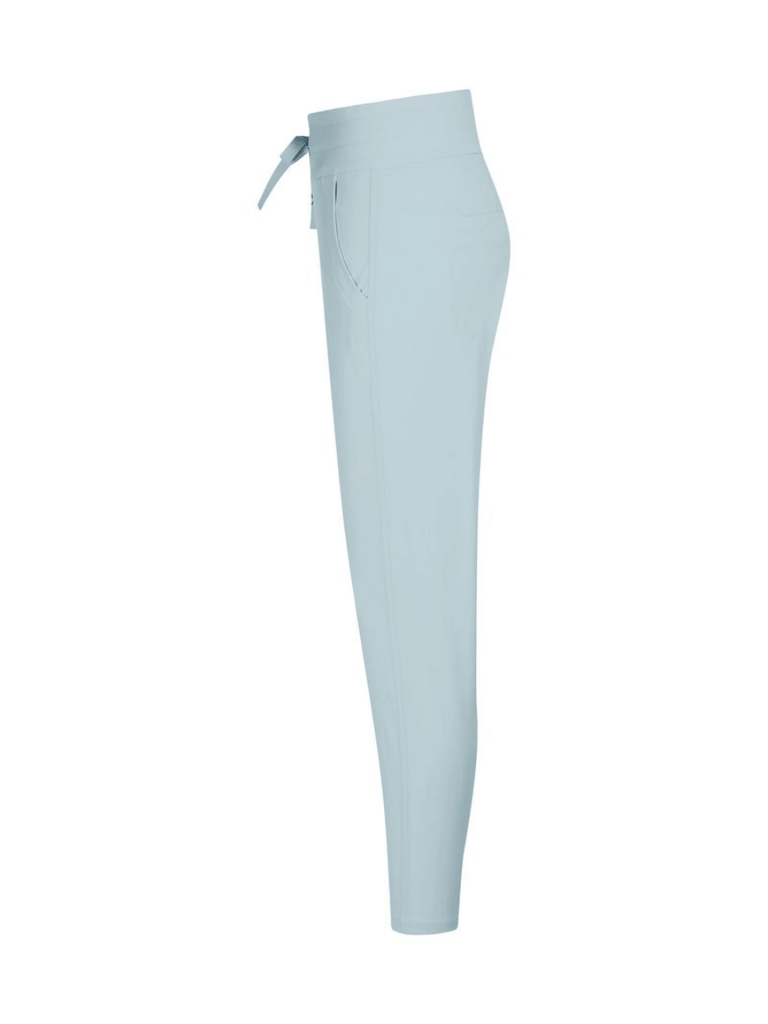 Raffaello Rossi Cynthia O Pull On Pant in pale blue Raffaello Rossi european pant Candy Jersey Jogger Pant comfortable flattering pull on pant signature of double bay official stockist online in store sydney australia